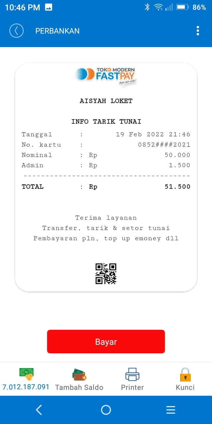 tarik tunai 2