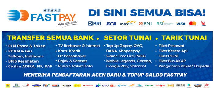 Fastpay Agen Pembayaran Resmi, Begitu Mudah dan Menguntungkan