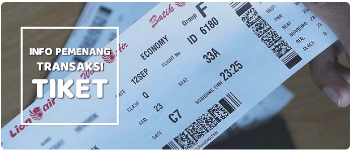 Pengumuman Hadiah Mitra Fastpay yang Beruntung Transaksi Tiket Di Fastpay