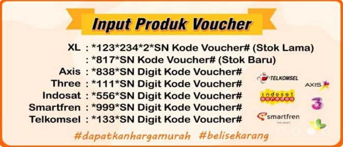 Cara Input Produk Voucer Terlengkap Mudah dan Cepat