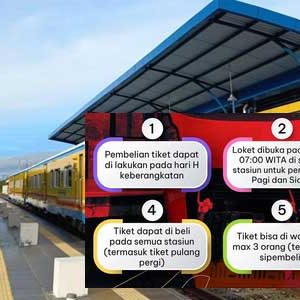 Harga Tiket Kereta Api Makassar – Parepare Terbaru dan Terlengkap