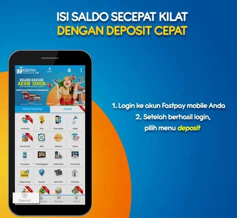 Cara Deposit Fastpay dengan Metode Virtual Account (VA) Terbaru 2